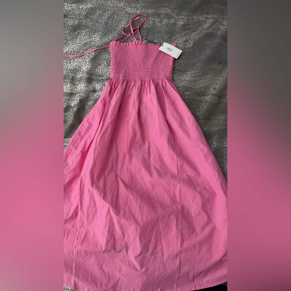 Stradivarius midi / long dress size S NWT